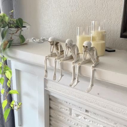 SkullFlame™💀 Halloween Fireplace Decor 🎃