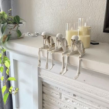 SkullFlame™💀 Halloween Fireplace Decor 🎃