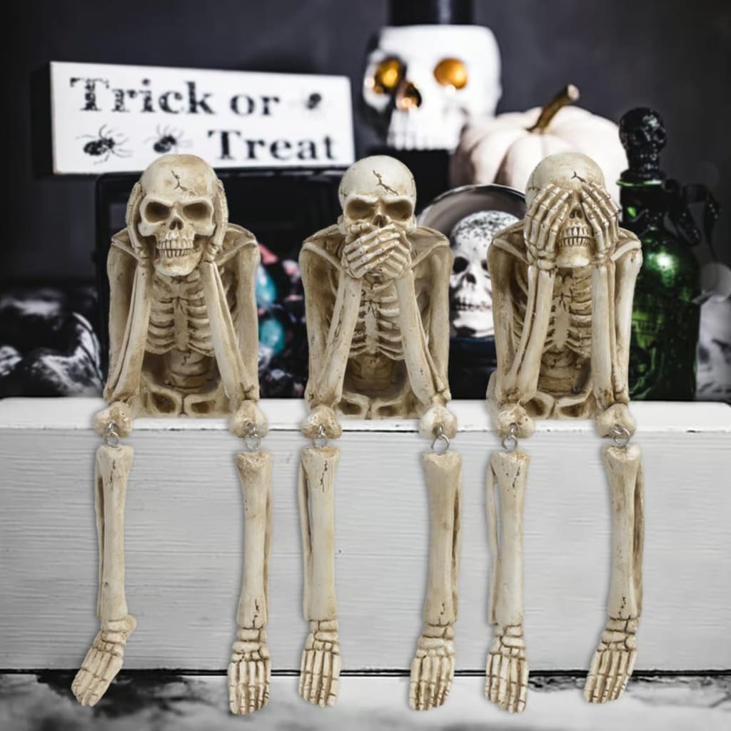 SkullFlame™💀 Halloween Fireplace Decor 🎃